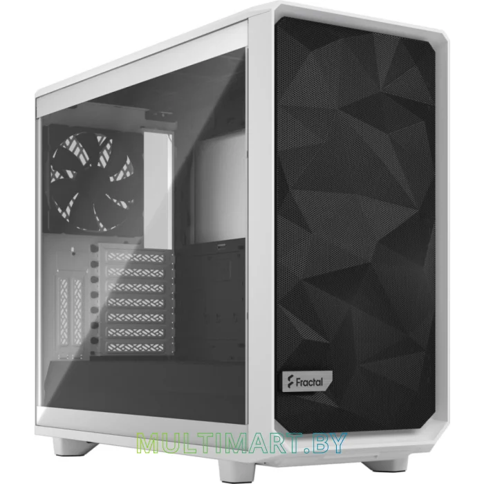 Корпус Fractal Design Meshify 2 Clear Tempered Glass White (FD-C-MES2A-05)